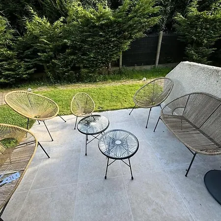 La Goutte D'eau - Baby Foot - 6 Personnes Lits King & Queen Size - Terrasse Vue Etang Apartment Saint-Josse